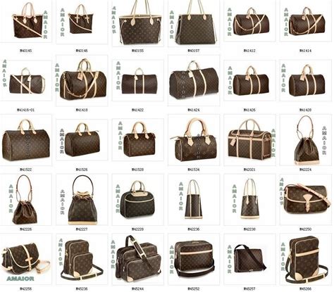 lv bag names|louis vuitton bag styles names.